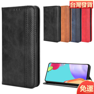 適用三星 Samsung Galaxy A52S 5G手機殼磁吸翻蓋插卡保護套A72手機皮套4G