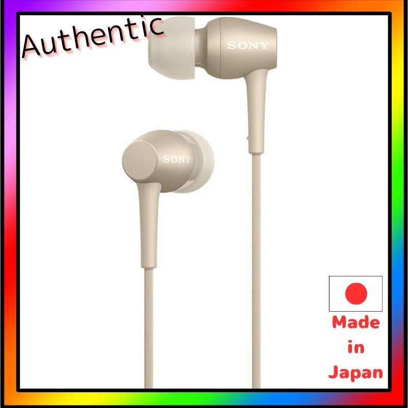 索尼 h.ear in 2 IER-H500A 耳机：高分辨率耳道式，带遥控器和麦克风 2017 年款淡金色 IER-H