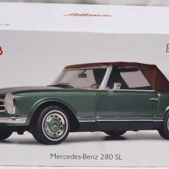 舒克 1/18 MERCEDES BENZ 280 SL 賓士汽車模型合金