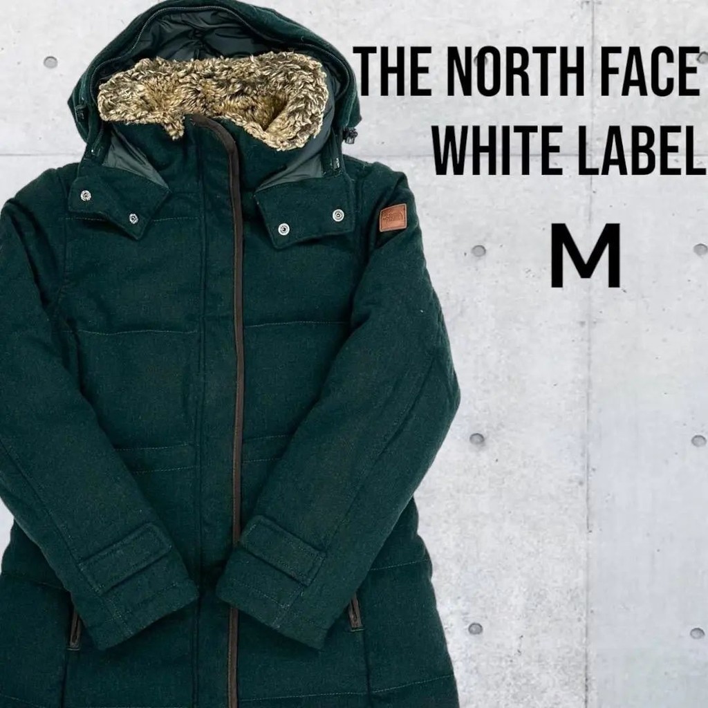 THE NORTH FACE 北面 外套 羽絨服 White Label 羊毛 Boa 白色 M碼 日本直送 二手