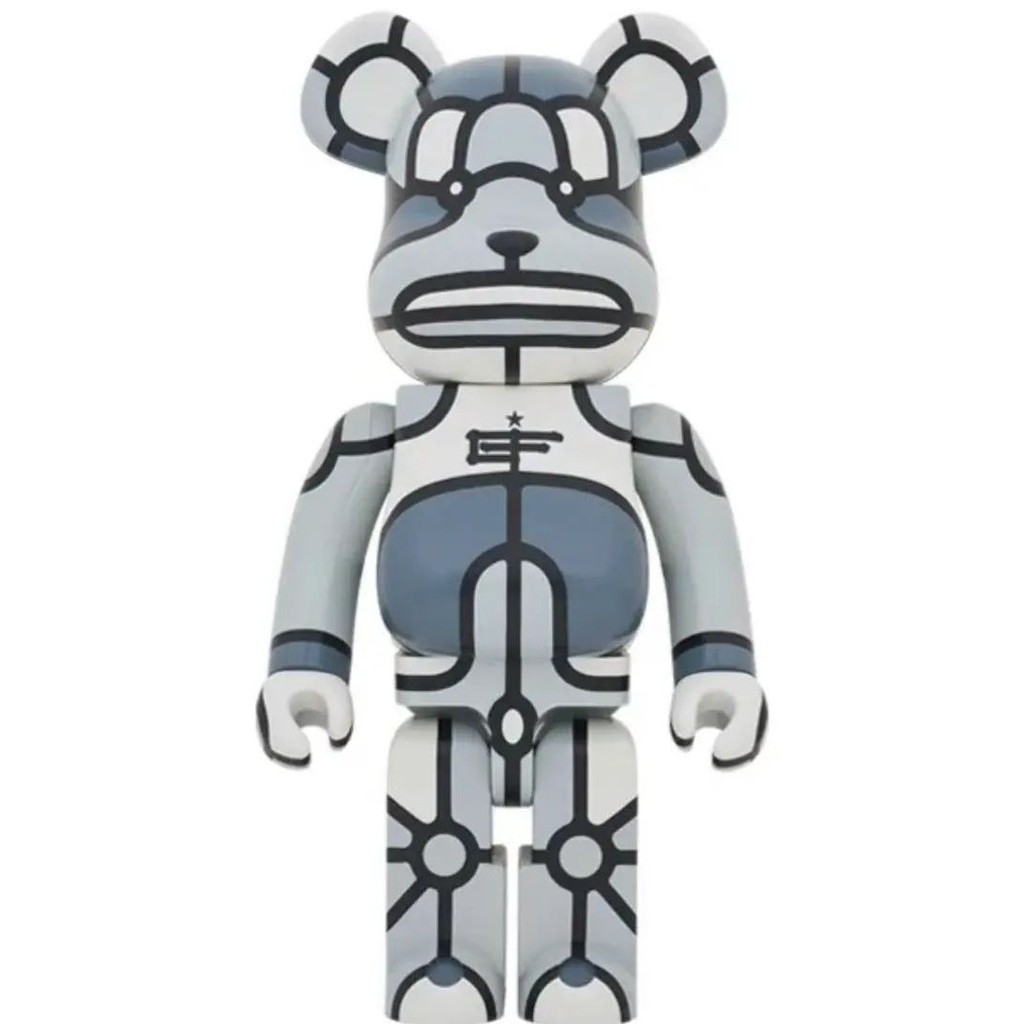 近全新 BE@RBRICK Bearbrick 庫柏力克熊 公仔 1000% 日本直送 二手