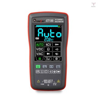 Et13s 2in1 熱像儀萬用表 192*192 解析度 10000 計數萬用表 2.8 英寸觸控式螢幕 -20°C 至
