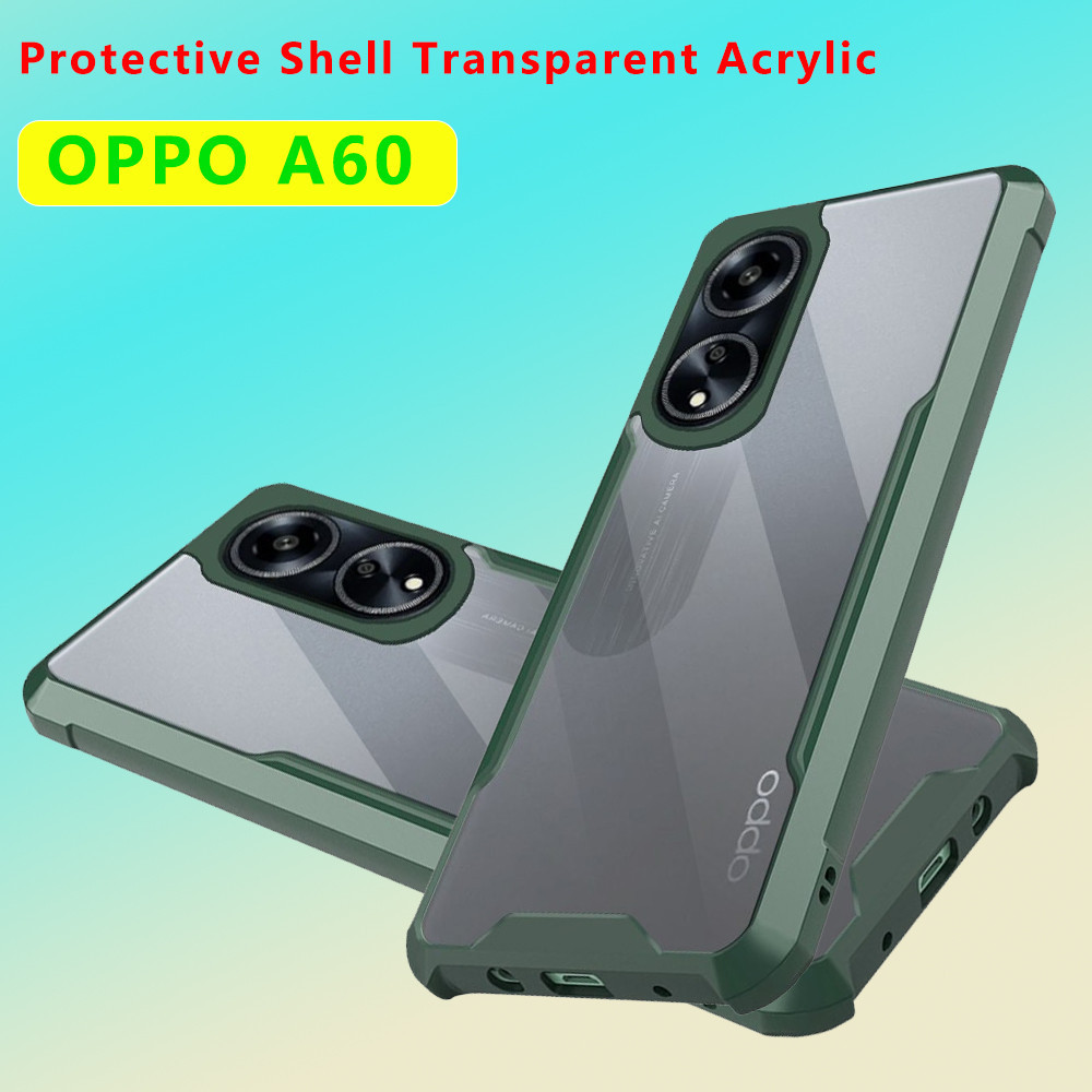 Oppo A60 A 60 相機保護殼透明亞克力保護殼