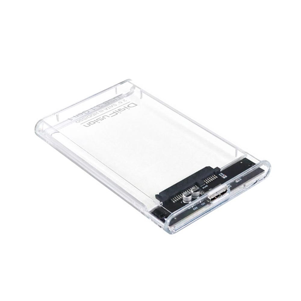 【伽利略】USB3.1 Gen1 SATA/SSD 2.5吋透明版硬碟外接盒