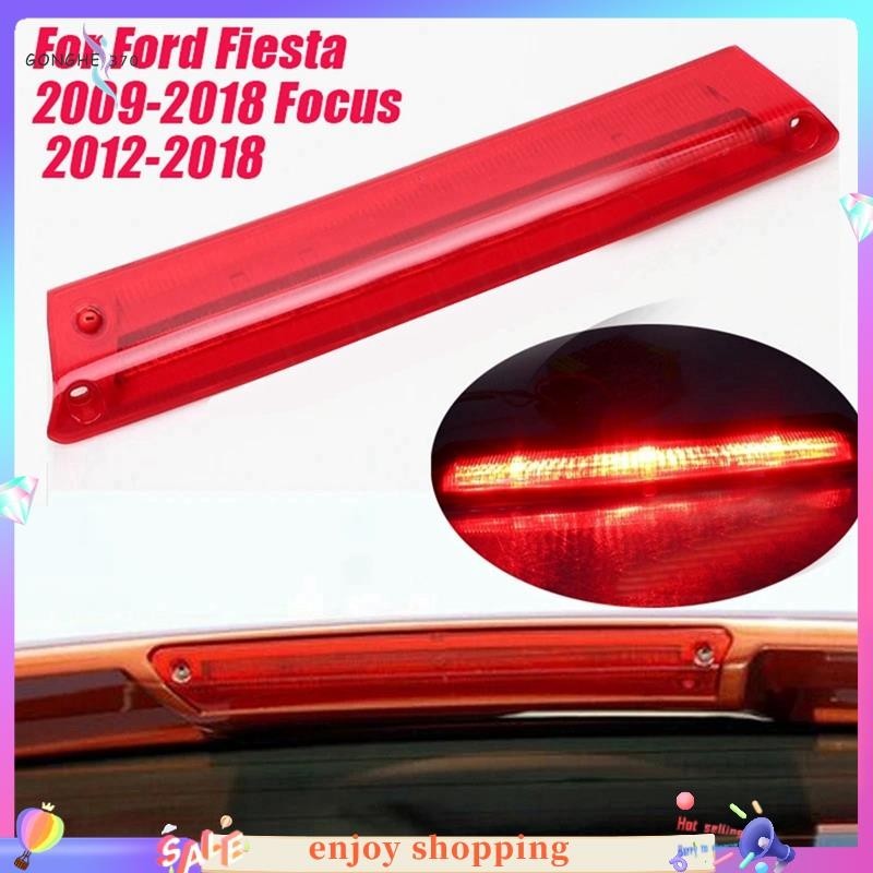 1 件裝汽車 LED 第三高剎車燈 8A61-13A613 Fiesta Focus 2009-2018 安裝後尾燈剎車