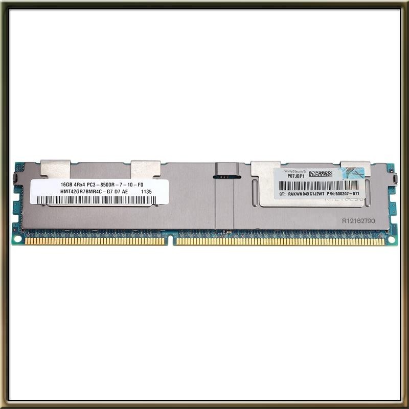 (T G O N)16GB PC3-8500R DDR3 1066Mhz CL7 240Pin ECC REG 內存 R