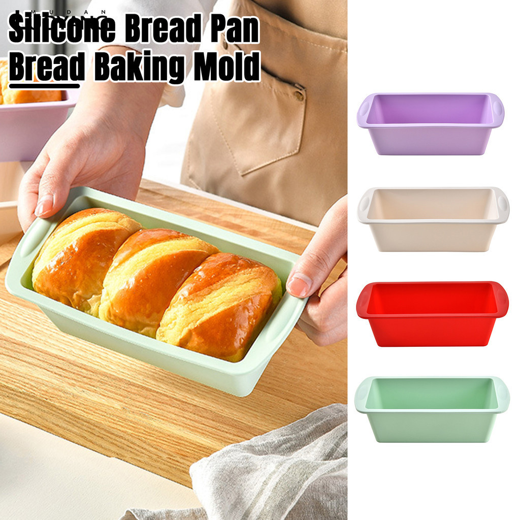 洛陽牡丹 矽膠烘焙蛋糕模吐司模具長方形麵包模具Cake mould