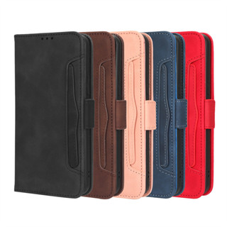 日本書本式側掀皮套 紅米Note 12 4G手機皮套Redmi Note12 4G海外版手機殼多卡槽保護套素面手機殼