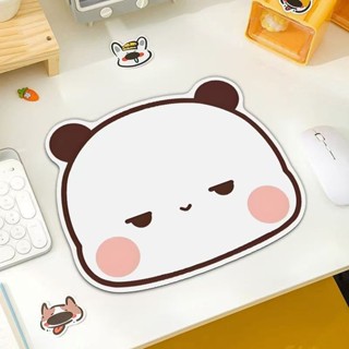 ✨✨熱銷一二布布鼠標墊中小號女生可愛便攜筆記本防水耐髒軟墊加厚書桌墊