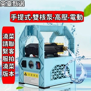 限時下殺-電動噴霧器 農用手提式高壓雙電機 澆花 鋰電池新式雙開關果樹打藥機