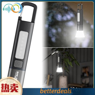 微笑鯊XPE+COB LED手電筒 多功能電量輸出戶外露營燈 USB Type-C充電