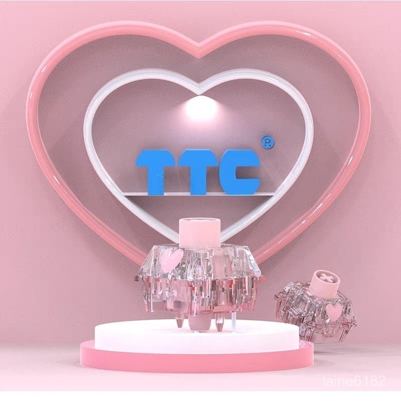 [健軸滿199出貨]TTC愛心軸V2 愛 看得見 摸得著 樂高式綫性軸 觸壓輕柔 迴彈跟手