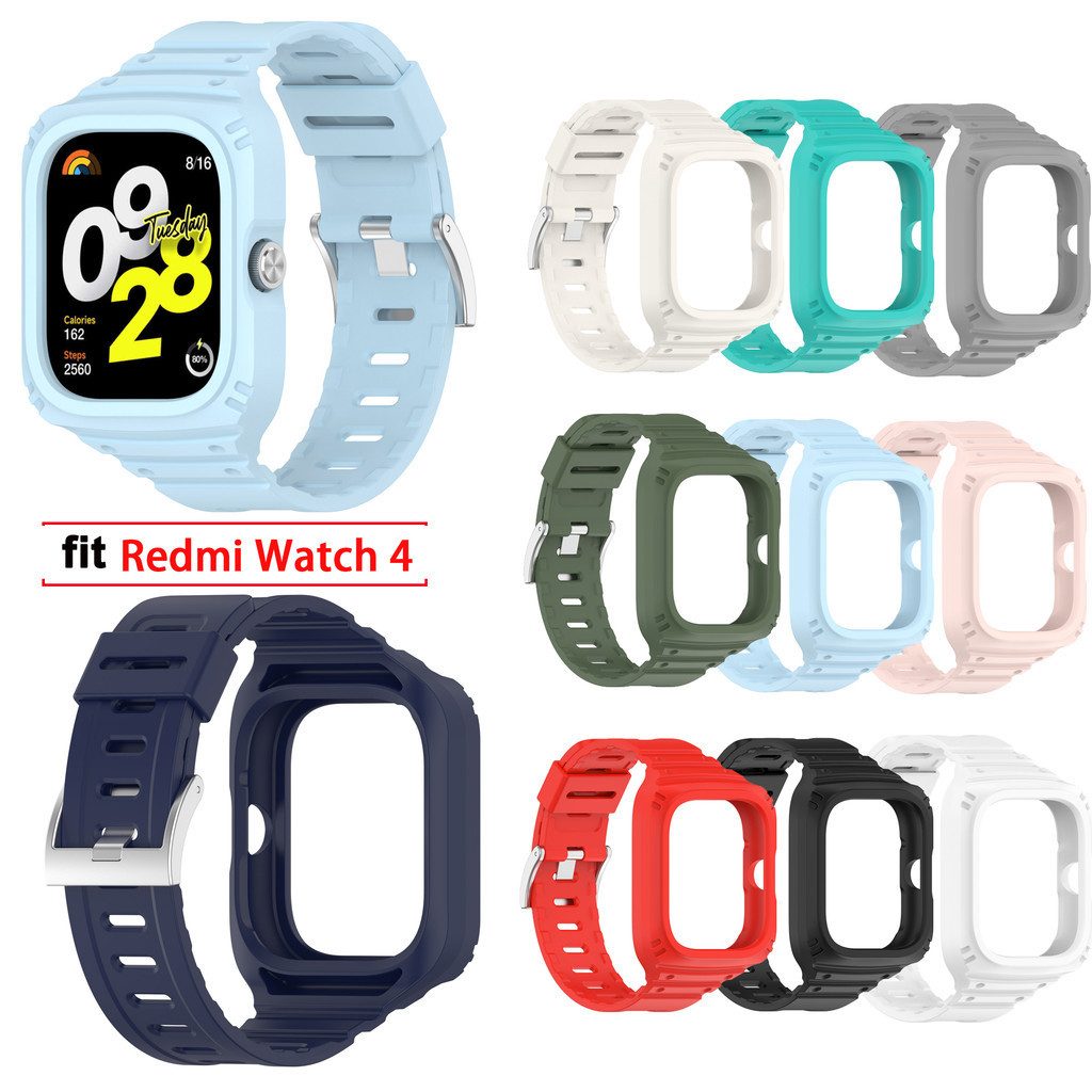 Redmi Watch 4 矽膠錶帶 Redmi4 高品質錶帶運動腕帶