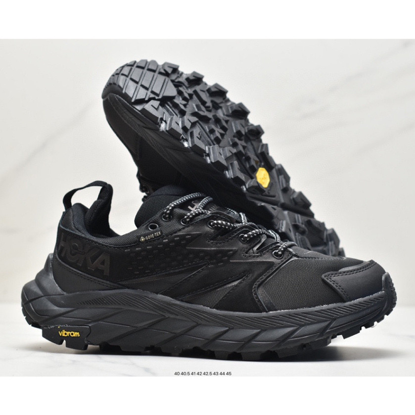 厚底跑鞋 Hoka One One Anacapa Low GTX 登山鞋男女戶外越野鞋輕便透氣登山靴 36-45碼