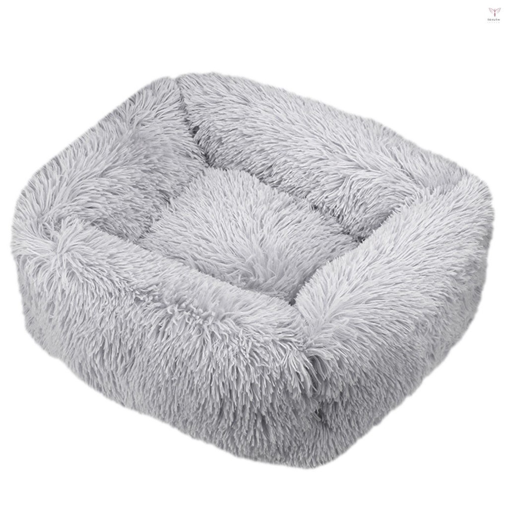 毛絨毛絨寵物床絎縫毯睡袋擁抱墊床舒適寵物窩適用於中小型貓小貓小狗