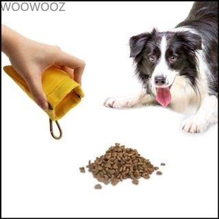 Woow 寵物零食袋可輕鬆攜帶您的寵物零食,包括夾式帆布袋