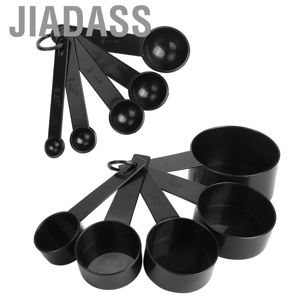 Jiadass 2 件組量匙 DIY 烘焙工具塑膠杯套件