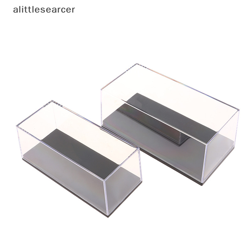 Alittlesearcer 三種尺寸1:64車模展示盒透明保護套亞克力防塵硬蓋收納架EN