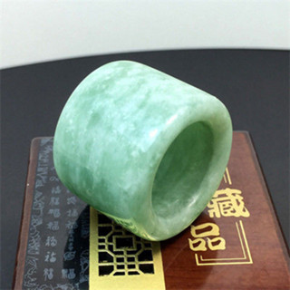玉扳指 Jade trigger finger玉石扳指天然貴州翠扳指玉指環玉戒指男款飾品拇指指環