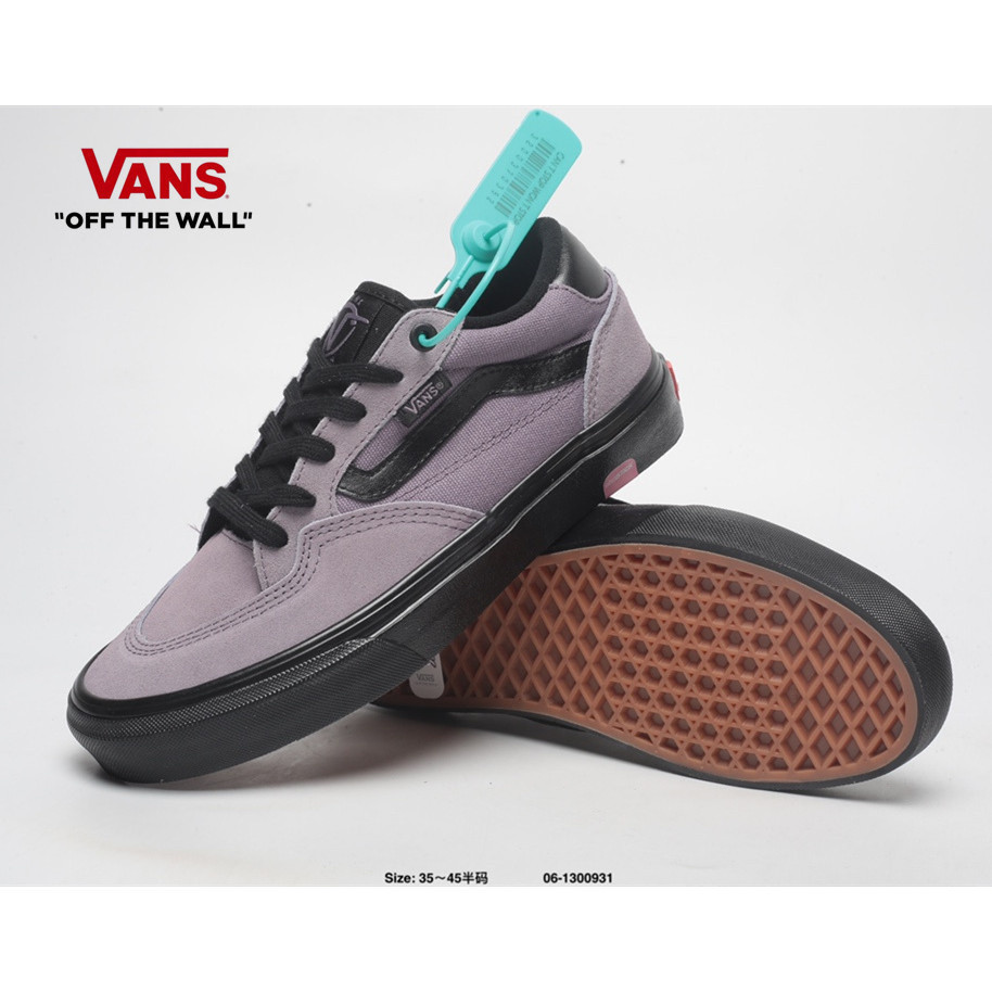 范斯 Vans滑板rowan pro黑色原膠經典百搭輕便舒適專業滑板鞋