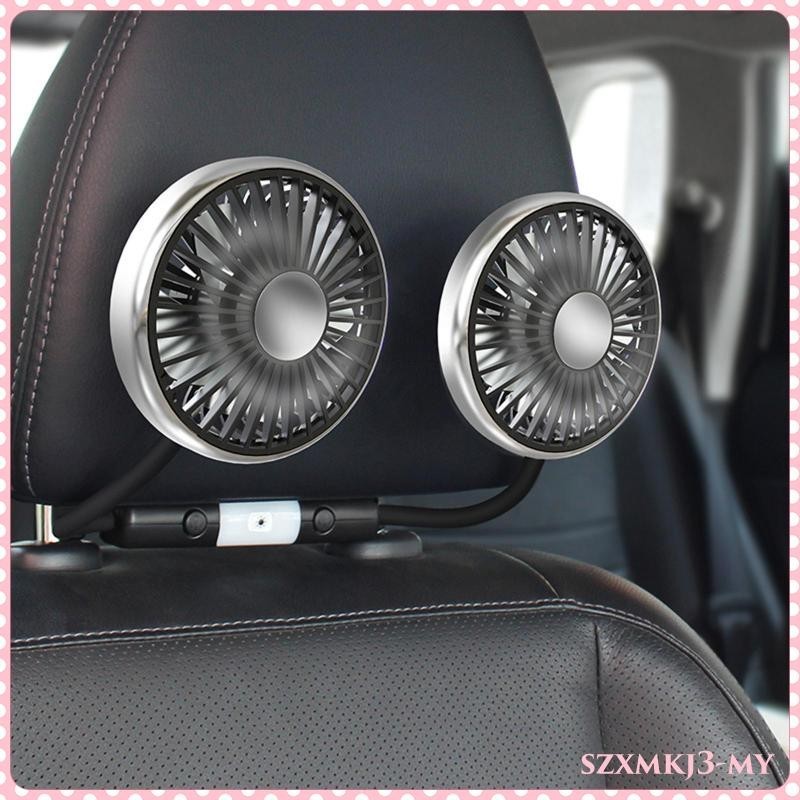 [SzxmkjacMY] 汽車 USB 頭軟管座椅風扇多角度汽車後座 RV 車輛
