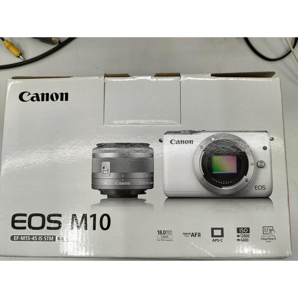 [二手] CANON EOS M10 數位相機操作確認
