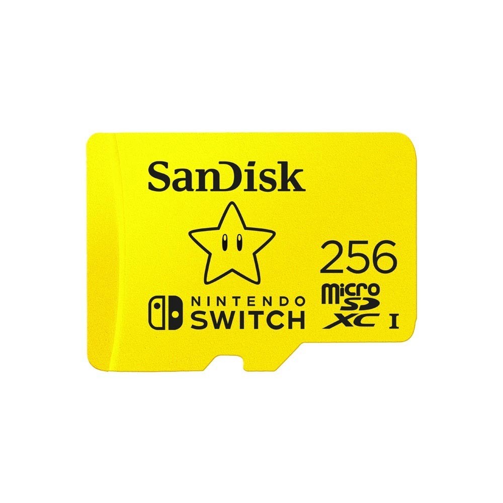 【SanDisk】Nintendo SWITCH 專用 microSDXC UHS-I U3 256GB 記憶卡