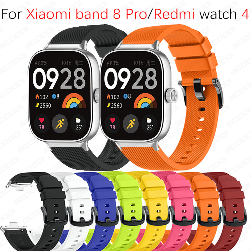 XIAOMI 適用於小米 Smart Band 8 Pro / Redmi Watch 4 智能手錶腕帶錶帶手鍊配件的軟