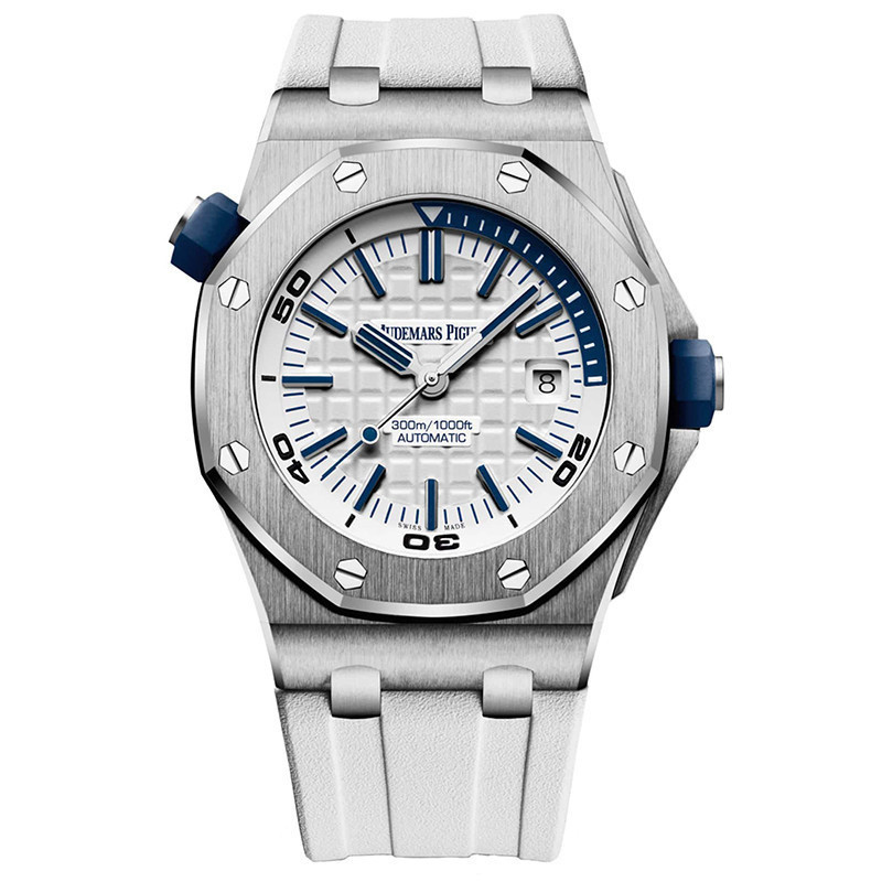 Apwatch⌚️ Swiss Watch皇家橡樹離岸型精鋼自動機械手錶男表15710ST