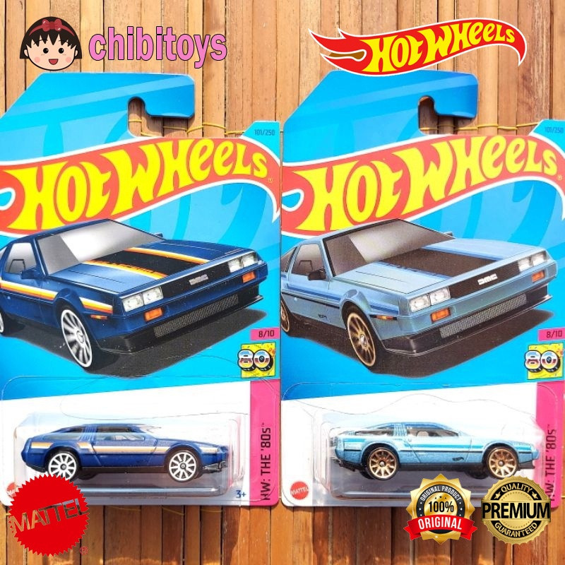 MATTEL Hotwheels 回到未來時光機 81 DMC DELOREAN DMC-12 銀色 2010 2022