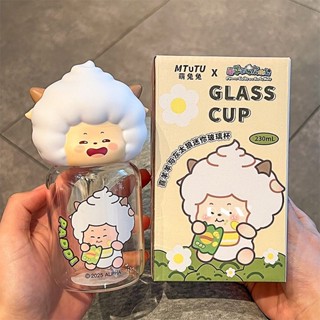 好物推薦 熱銷【日谷宅樂屋】免運 喜羊羊與灰太狼聯名水盃女高顔值玻璃盃情侶辦公室咖啡盃生日禮物