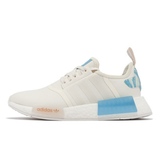 adidas 休閒鞋 NMD R1 W 女鞋 白 藍 三葉草 Boost 避震 愛迪達 [ACS] IE9612
