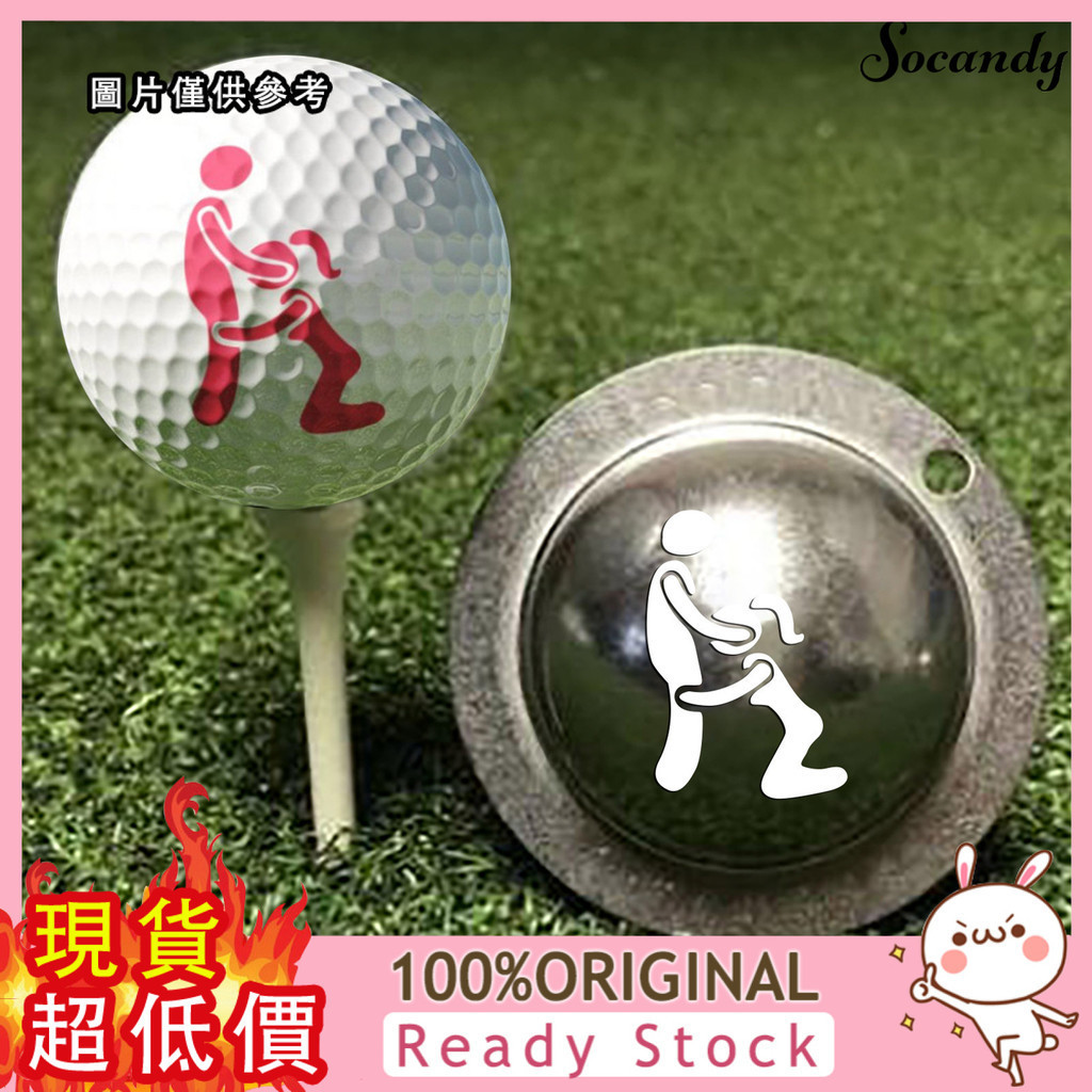 [徒涉者] 高爾夫球劃線器畫球器不鏽鋼