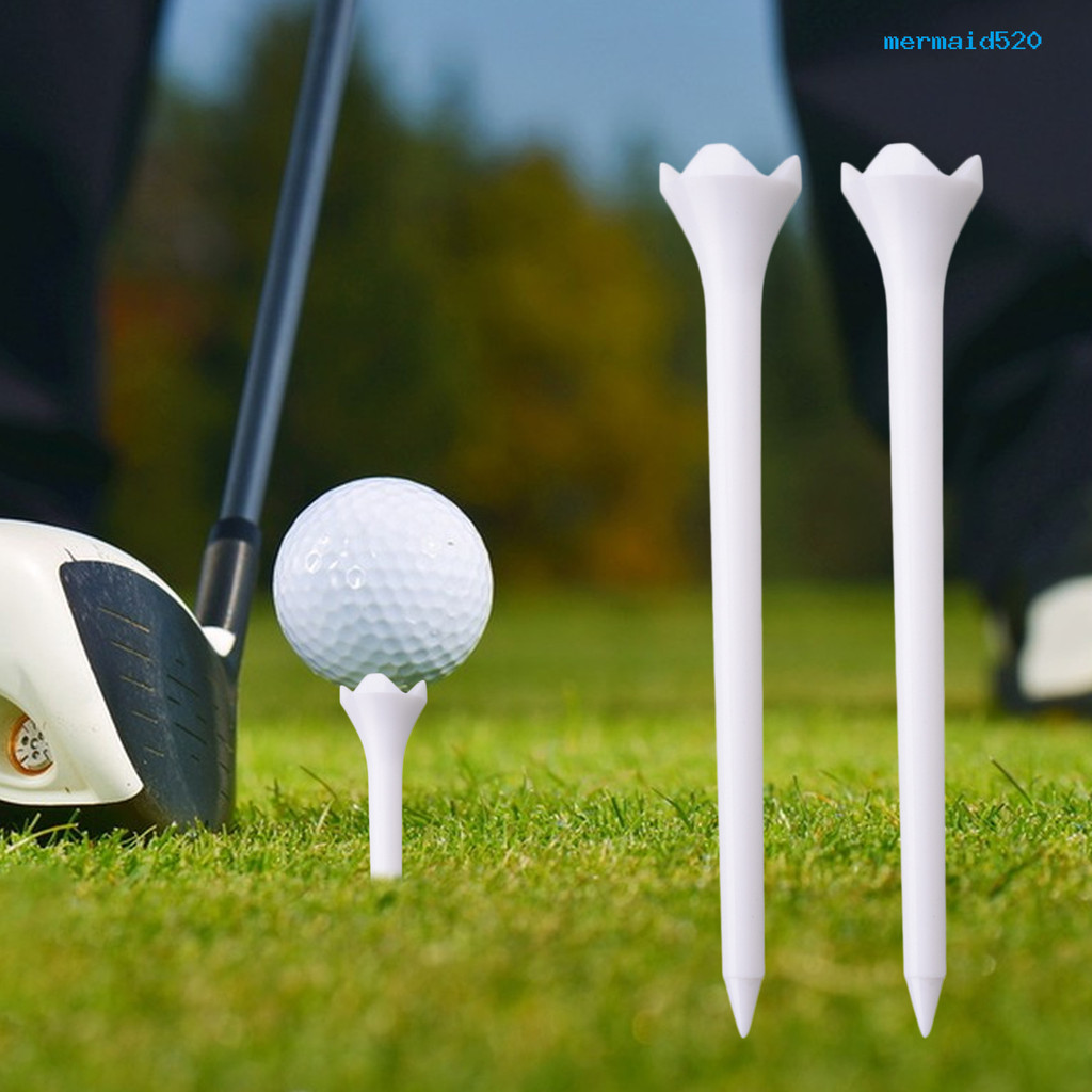 【攀登者】AMZ 10pcs高爾夫TEE 塑膠高爾夫球託 GOLF TEE 70/83mm 白色高爾夫發球釘
