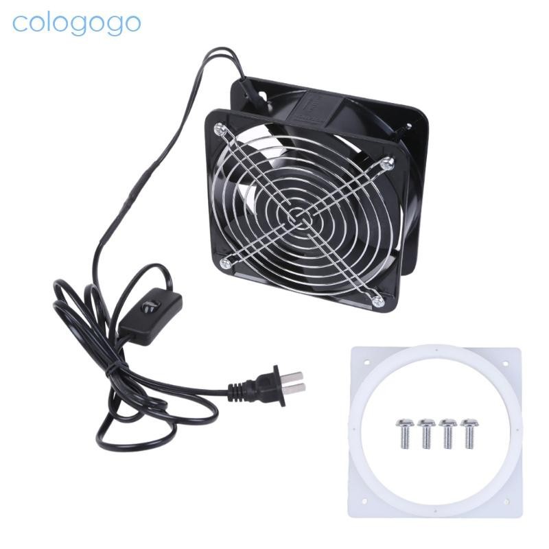 Colo AC220-240V排氣扇換氣扇金屬換氣排風扇迷你抽風機浴室衛生間壁管風扇