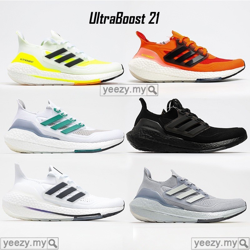 Rey Rey stock ultraboost 21 高彈 primeknit 中性跑鞋 Ultra boost UB