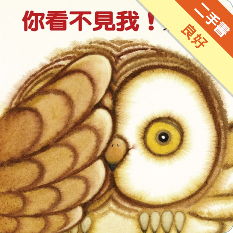 你看不見我！（紙板翻翻書）[二手書_良好]11315673732 TAAZE讀冊生活網路書店