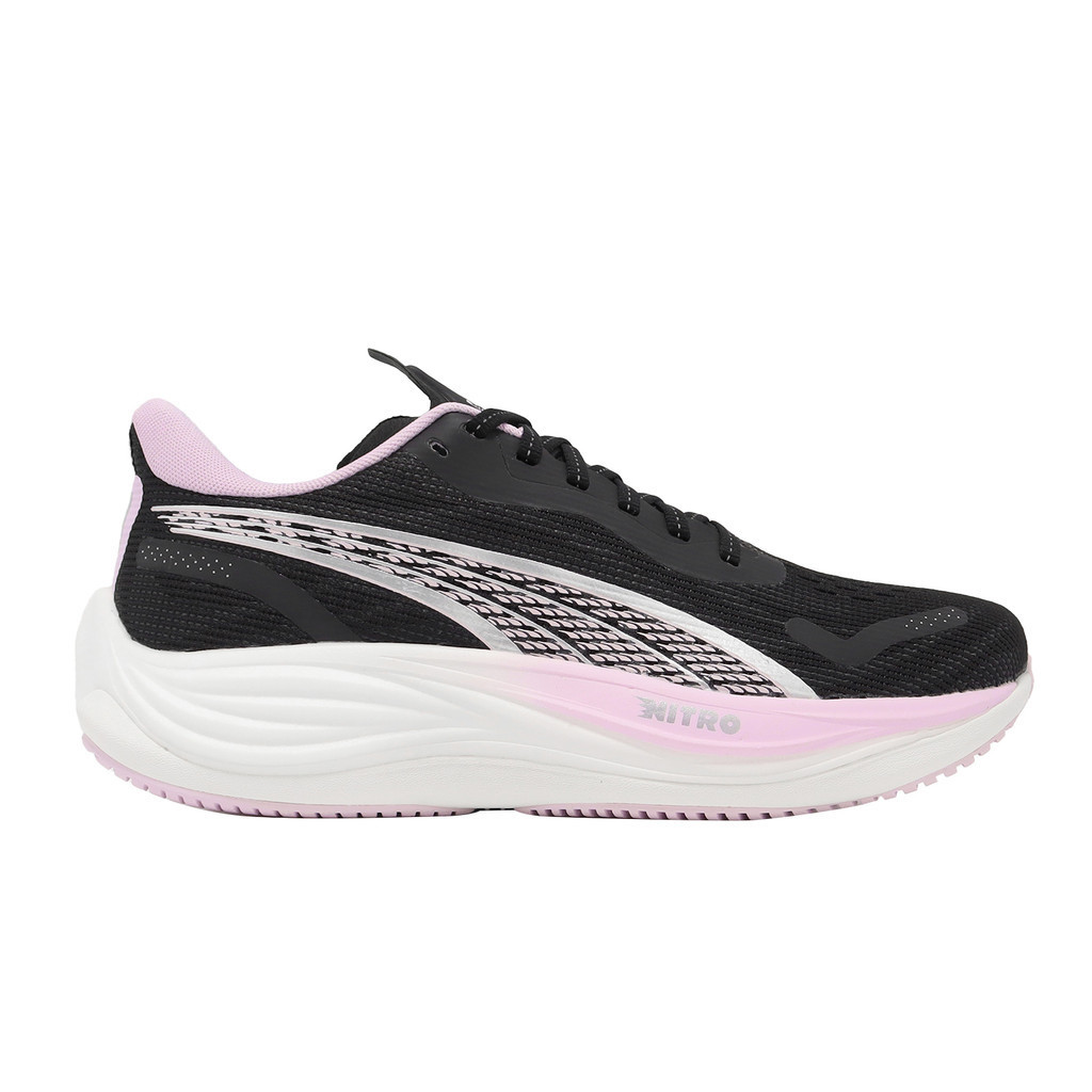 Puma Velocity Nitro 3 Wn 女鞋 黑 粉 慢跑鞋 [YUBO] 37774902