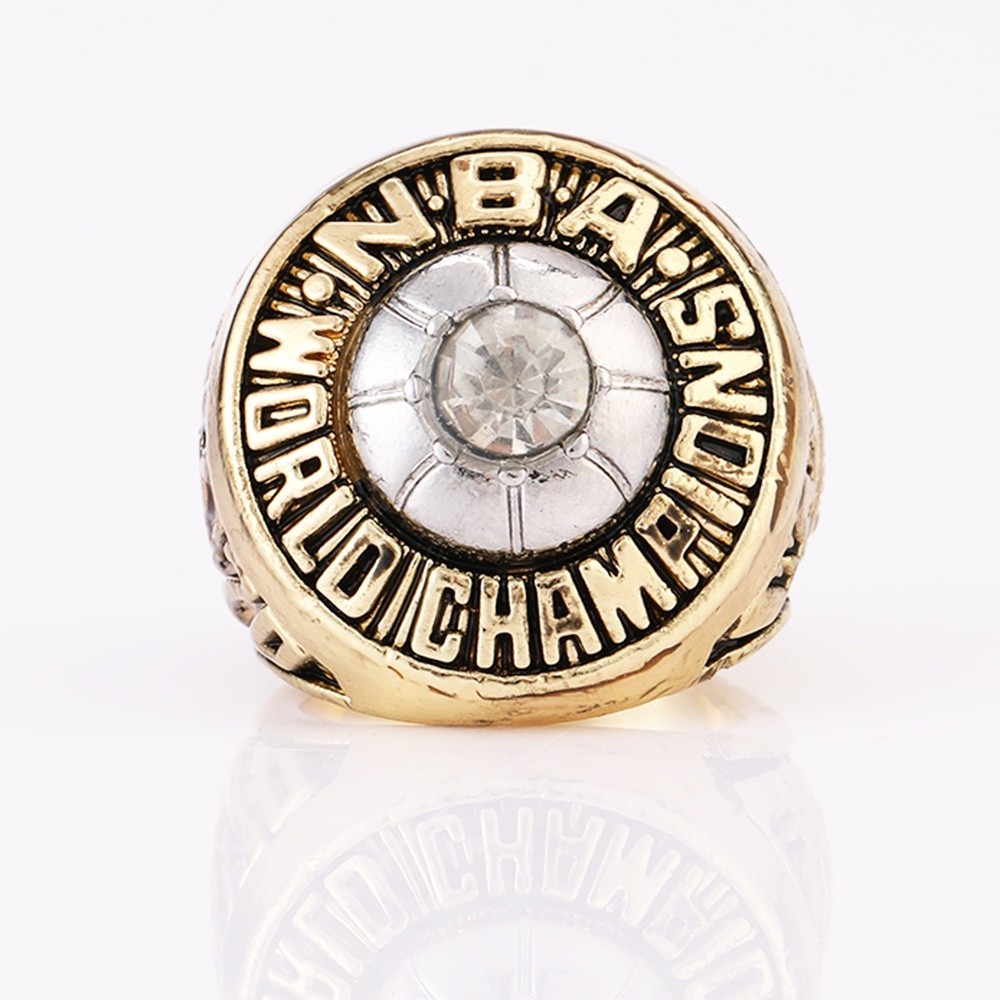 1975 NBA 籃球 勇士隊總冠軍戒指 男士指環