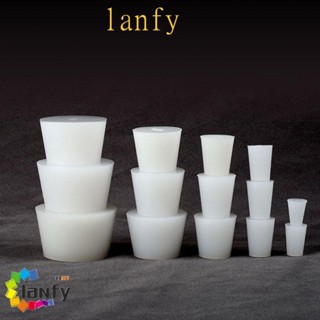 LANFY硅膠插頭耐高溫水管廣口瓶圓錐形發酵罐蓋