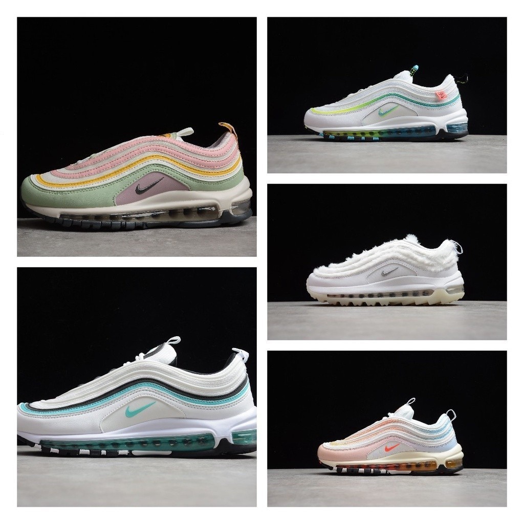 熱銷 Air Max 97 OG Volt 黑色/Volt-金屬銀白色 921826-004