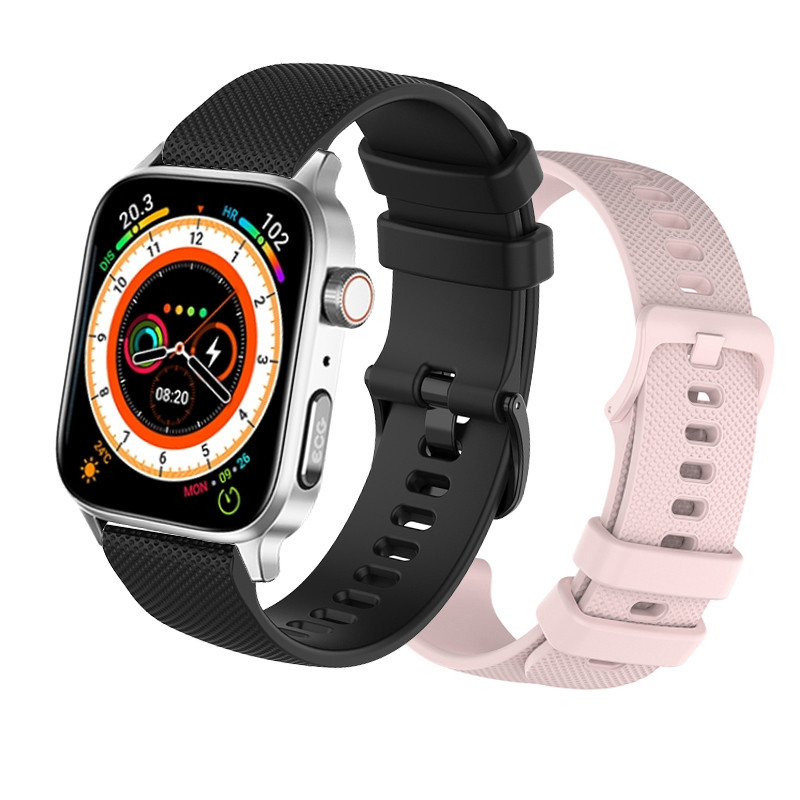 Aolon GT22 智能手錶軟矽膠錶帶適用於 Aolon GT22 智能手錶錶帶腕帶可更換運動手鍊配件