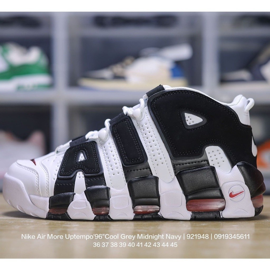 好品質 Air more uptempo“96”運動鞋籃球鞋經典款灰色