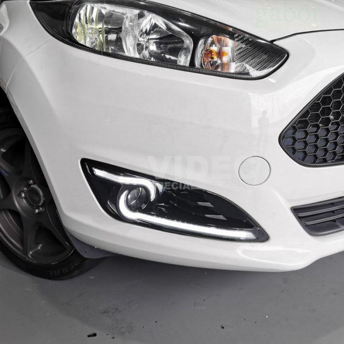 OK購物商城 HID FORD 福特 14 FIESTA 專用 DRL 日行燈 白天燈 保固三個月