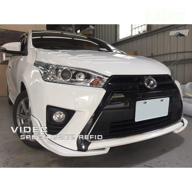 OK商城 HID 豐田 14 NEW YARIS TRD版 空力套件 大包 下巴 價格含 烤漆