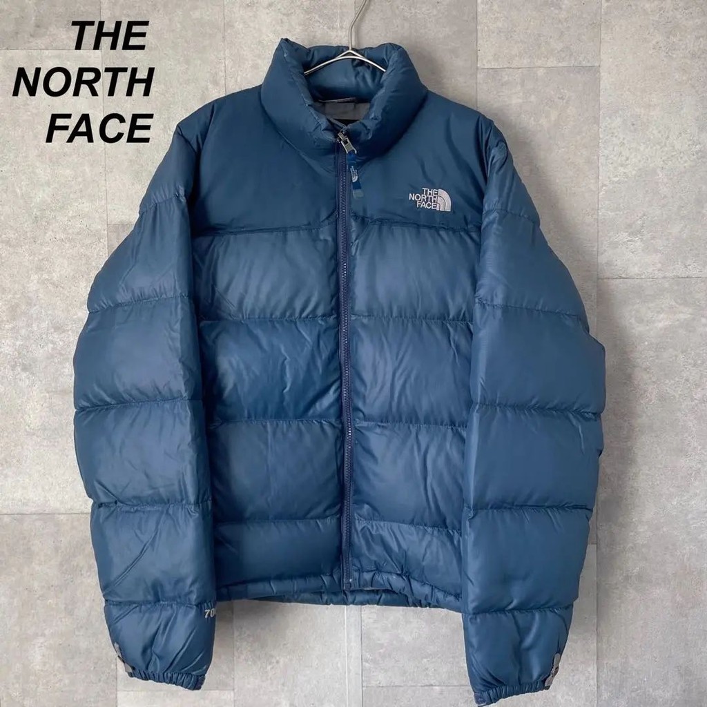 THE NORTH FACE 北面 羽絨服 夾克外套 700FP 女裝 刺繡 mercari 日本直送 二手