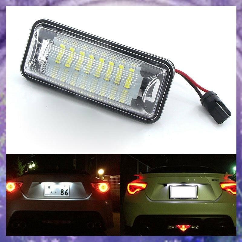 (X Y S V)2X LED 車牌燈適用於 FT-86 GT86 BRZ Forester