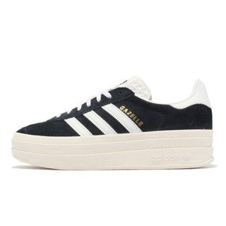adidas 休閒鞋 Gazelle Bold W 黑 白 厚底增高 女鞋 三葉草 愛迪達 [ACS] HQ6912