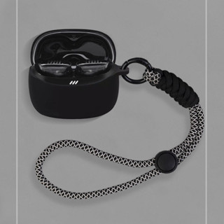 適用於 JBL TUNE Buds 2 手機殼掛繩掛件 JBL TUNE Beam 2 矽膠軟殼可愛 JBL TUNE