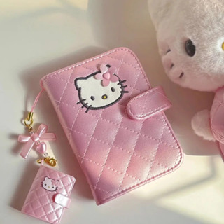 Hello Kitty卡包卡通可愛信用卡卡夾商務銀行卡口袋pu卡現金收納夾收納盒
